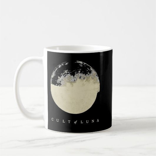 Kult des Luna Merch Classic Essential TShirt Kaffeetasse (Links)