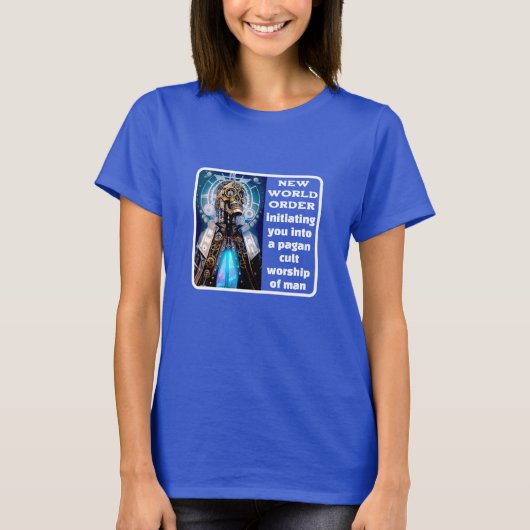 Kult des Menschen (dunkel) T - Shirt (Vorderseite)
