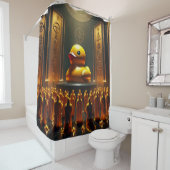 Kult des Rubber Ducky Duschvorhang (Beispiel)