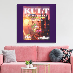 KULT PHÄNOMENAL MONUMENTAL LEINWANDDRUCK