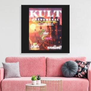 KULT PHÄNOMENAL MONUMENTAL LEINWANDDRUCK