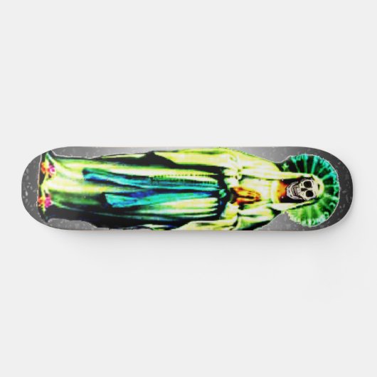 Kult von Sankt Muerte Skateboard (Horizontal)