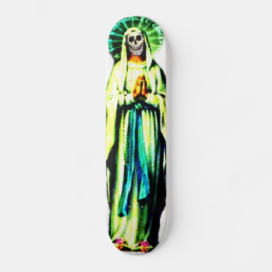 Kult von Sankt Muerte Skateboard (Vorderseite)