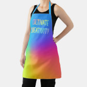 "Kultiviere Kreativität" Regenbogen Schürze (InSitu)