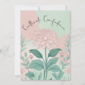 Kultivieren des Vertrauens Einladung (Vorderseite)