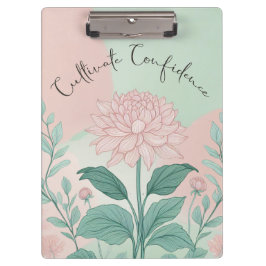 Kultivieren des Vertrauens Klemmbrett