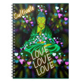 Kultivieren Sie Liebe Buddha Spiral Notebook Notizblock (Vorderseite)