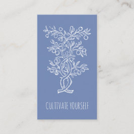 Kultivieren Sie sich selbst entwinterte Zweigstell Visitenkarte