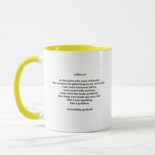 "Kultivierte" Tasse (Links)