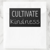 Kultiviertheit Rechteckiger Aufkleber (Tasche)