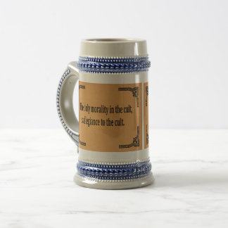 Kultmoral Bierglas
