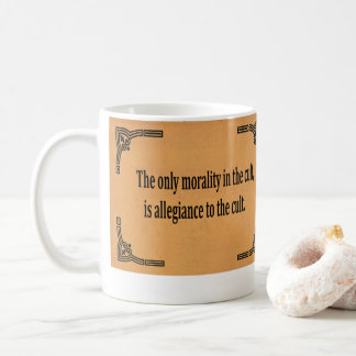 Kultmoral Kaffeetasse