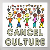 Kultur abbrechen poster (Vorne)