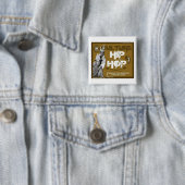 Kultur-angesagter HopfenBboys Knopf Button (Beispiel)