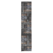 "Kultur feiern, einen Tisch nach dem anderen" Kurzer Tischläufer (Vorderseite)