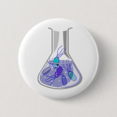 Kultur-Flasche Button (Vorderseite)