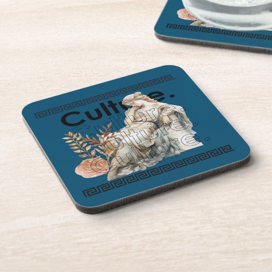 Kultur Getränkeuntersetzer (Linke Seite)