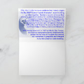 Kultur-Hauptstadt von Amerika Altal 2009 Karte (Innenseite)