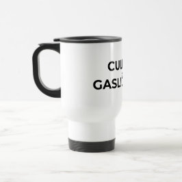 Kultur ist Gaslighting Minimalistische Isolierung  Reisebecher