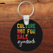 Kultur Nicht Zu Verkaufen Juneteenth, Juneteenth 1 Schlüsselanhänger (Vorderseite)