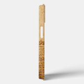 KULTUR UND ZÄHNE, ZAHNKLINIK, ZAHNMONOGRAMM Case-Mate iPhone HÜLLE (Rückseite / Rechts)