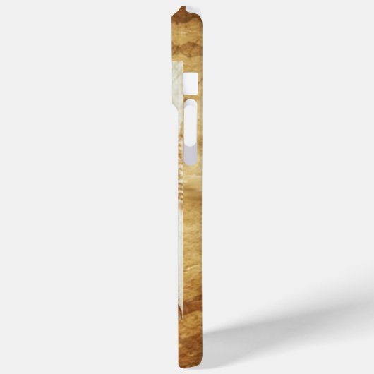 KULTUR UND ZÄHNE, ZAHNKLINIK, ZAHNMONOGRAMM Case-Mate iPhone HÜLLE (Rückseite / Links)