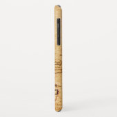 KULTUR UND ZÄHNE, ZAHNKLINIK, ZAHNMONOGRAMM Case-Mate iPhone HÜLLE (Hinten/Links)