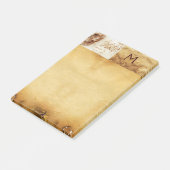 KULTUR UND ZÄHNE, ZAHNKLINIK, ZAHNMONOGRAMM POST-IT KLEBEZETTEL (angewinkelt)