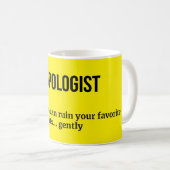 Kulturanthropologe - Funny Mug Kaffeetasse (VorderseiteRechts)