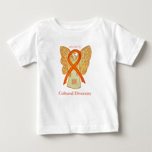 Kulturbewusstsein Orange Ribbon Shirt Diversity (Vorderseite)