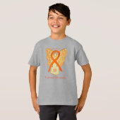 Kulturbewusstsein Orange Ribbon T - Shirt Diversit (Vorne ganz)