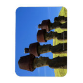 Kulturdenkmäler, Osterinsel, Polynesien Magnet (Vertikal)