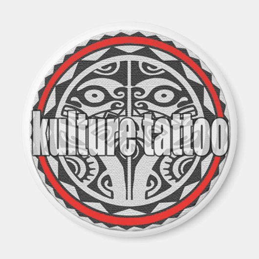 Kulture Tattoo-Magnet Magnet (Vorne)
