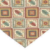 Kulturell Inspiriert zeitlose ethnische Elemente Großer Tischläufer (Ecke)