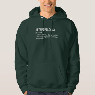 Kulturelle Anthropologin Hoodie - Funny Definition