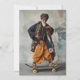 Kulturelle Fusion auf Rädern Einladung