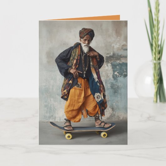 Kulturelle Fusion auf Rädern Einladung (Vorderseite)