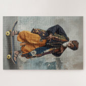 Kulturelle Fusion auf Rädern Puzzle (Horizontal)