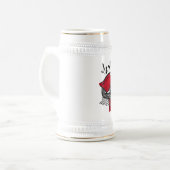 Kulturelle Geschenke Dänische-Viking-Schiffs von Bierglas (Vorderseite Links)
