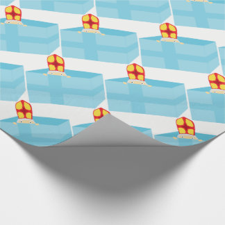 Kulturelle Sehenswürdigkeiten Kids Art Niedlich Fu Geschenkpapier