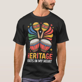 Kulturelle Trommelschläge in meinem Herzen T-Shirt