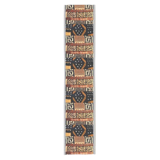 Kultureller Flair Kurzer Tischläufer (Vorderseite)