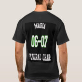 Kultureller Stuhl T-Shirt (Rückseite)