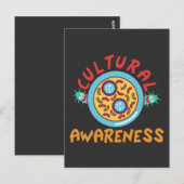KULTURELLES BEWUSSTSEIN - LABLIE POSTKARTE (Vorne/Hinten)