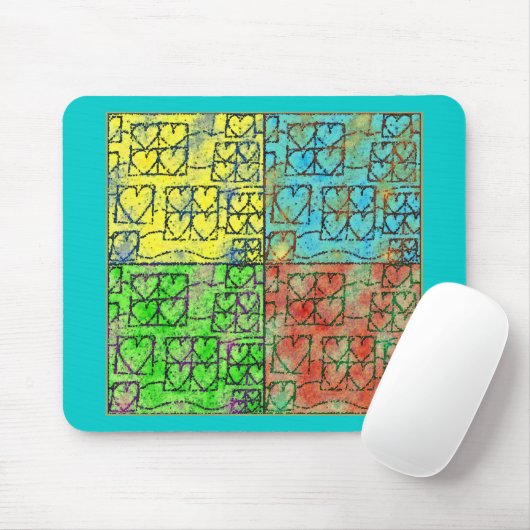 kulturelles Diversity Mousepad (Mit Mouse)