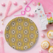 Kulturelles Mandala-Design Pappteller (Party)