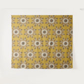 Kulturelles Mandala-Design Wandteppich (Vorderseite (Horizontal))
