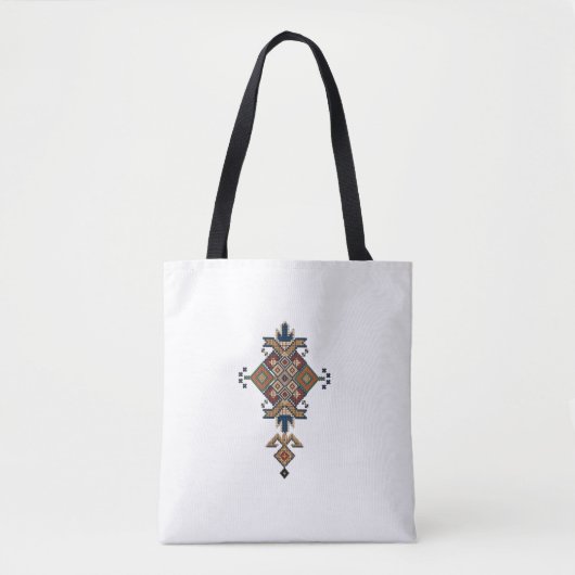 Kulturelles Mosaikmuster Tasche (Vorderseite)