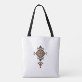 Kulturelles Mosaikmuster Tasche (Rückseite)