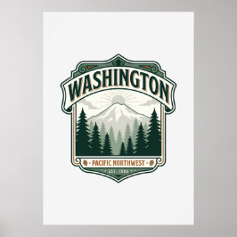 Kulturerbe des Bundesstaates Washington Poster